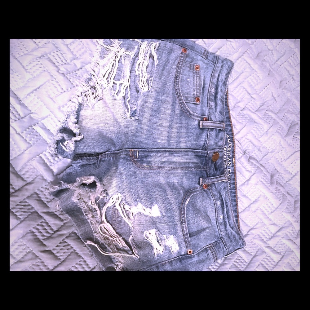 Festival jean shorts